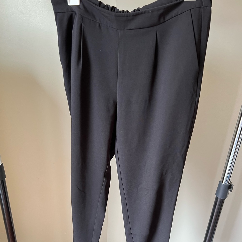 Trouve black jogger trousers size 6.